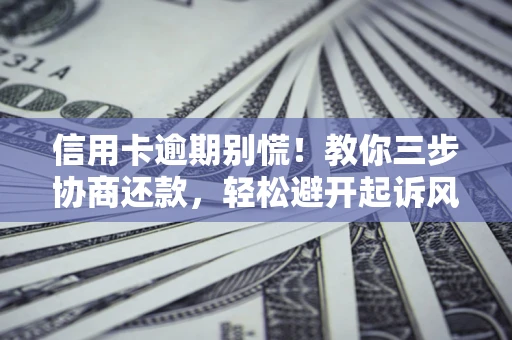 济南信用卡逾期别慌!教你三步协商还款,轻松避开起诉风险 济南信用卡逾期别慌!教你三步协商还款,轻松避开起诉风险