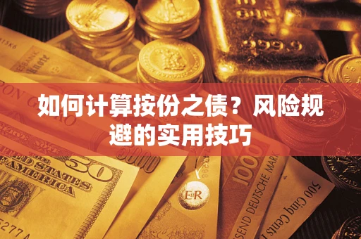 济南如何计算按份之债?风险规避的实用技巧 济南如何计算按份之债?风险规避的实用技巧
